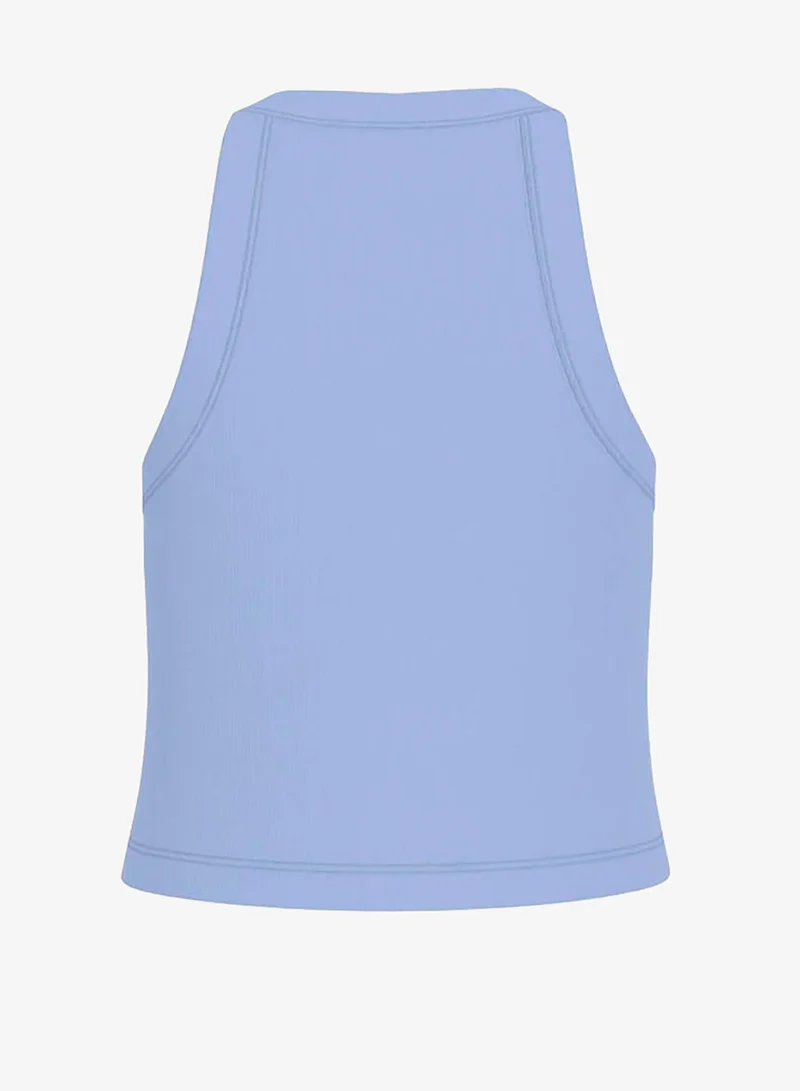 جس بلوزة قصيرة بدون أكمام للشباب