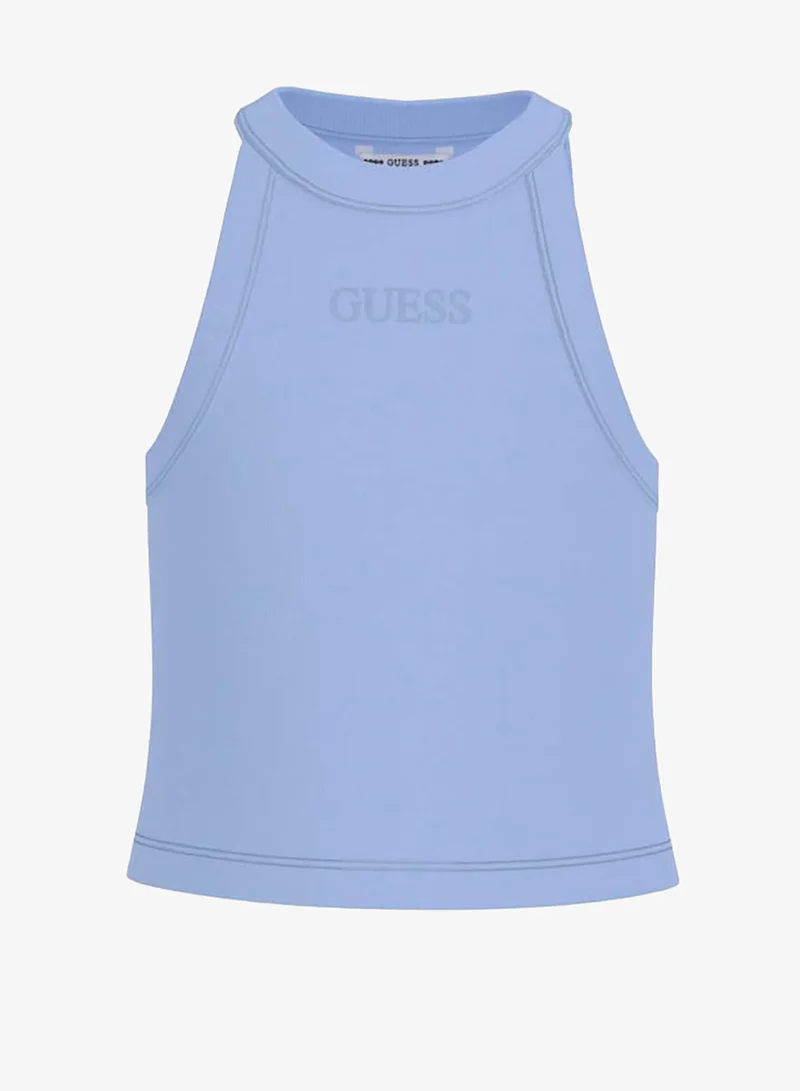 جس بلوزة قصيرة بدون أكمام للشباب