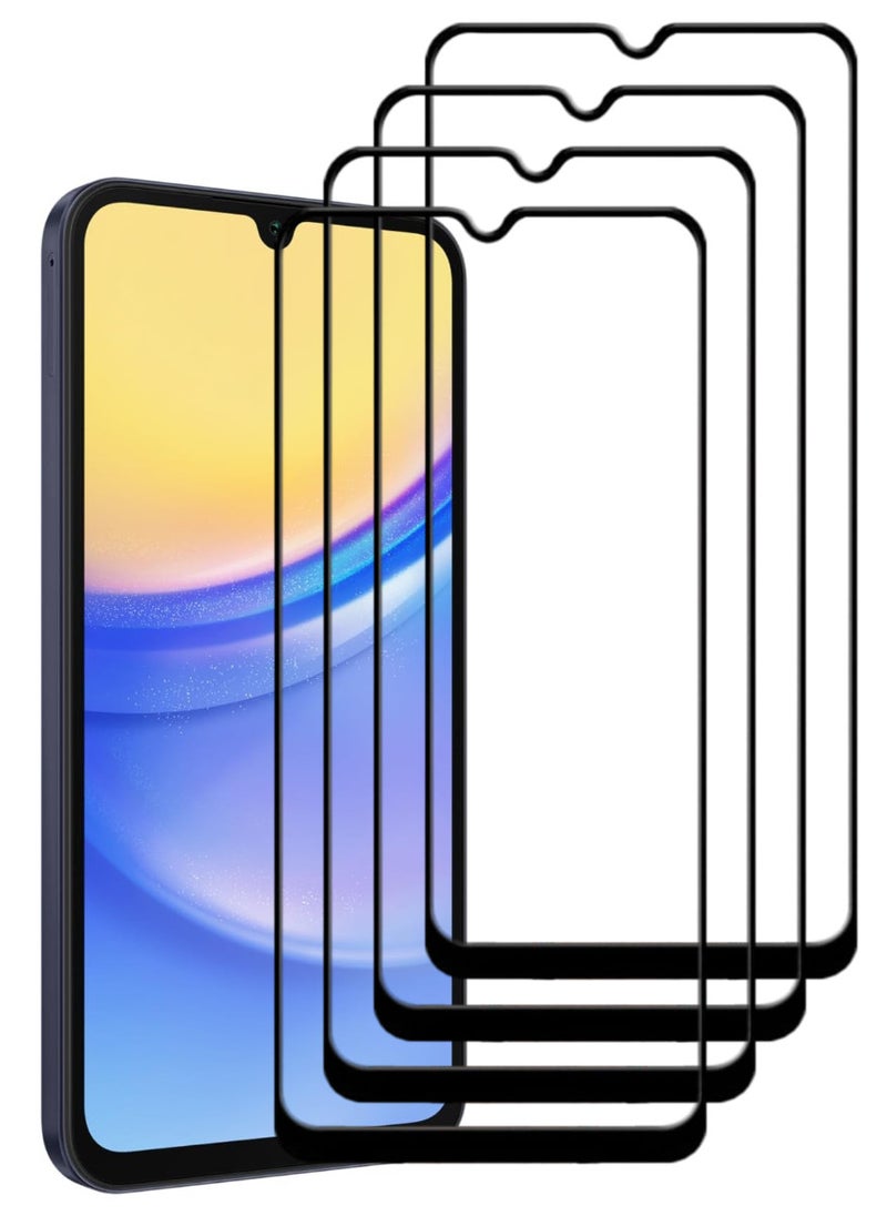 ACLIX 4 Pieces Antistatic ESD Dustproof Premium Quality High Definition Tempered Glass Screen Protector Designed For Samsung Galaxy A16 5G - Image 1