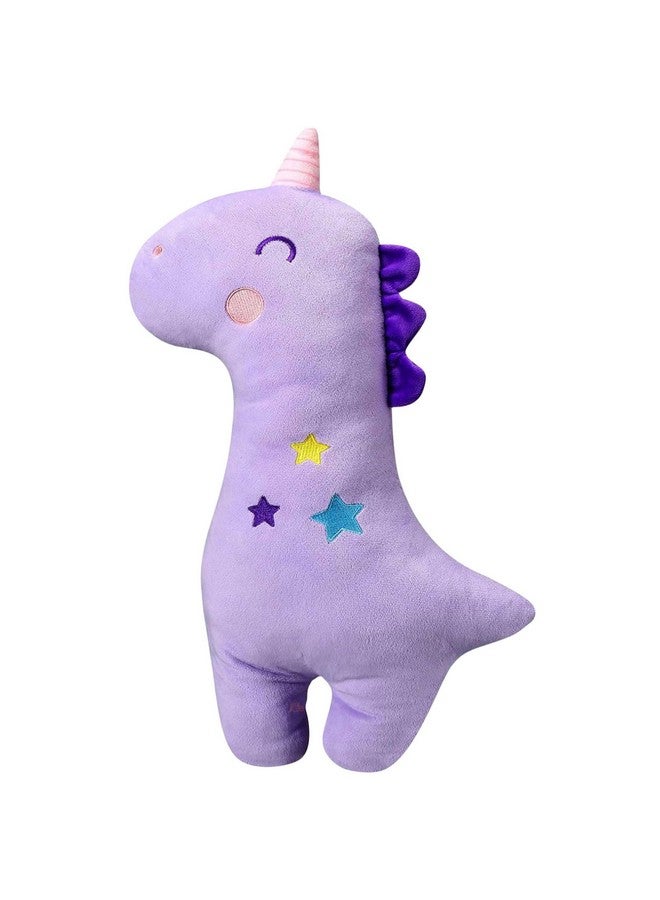JUNIOR JOE JUNIOR JOE Soft Velvet Car Seat Belt Pillow For Kids|Travel Neck Pillow With Cushion|Cute Cartoon Vehicle Shoulder Pads For Children|(Style-1),1 Count,Purple  - Image 1