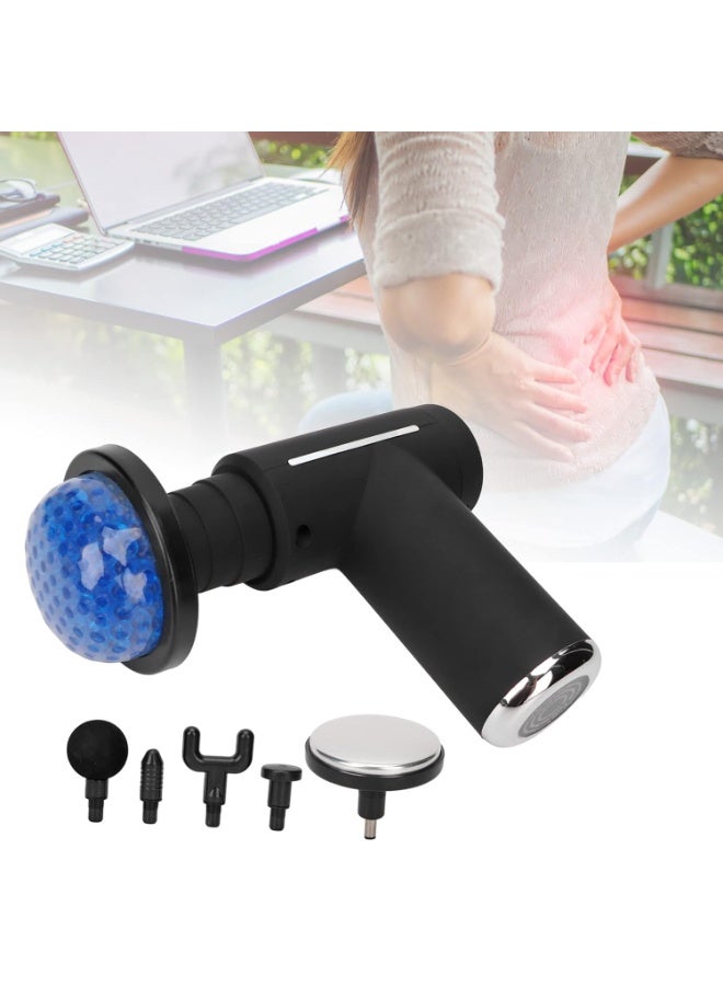 Houmt HOUMT Massage Gun with Heat – Deep Tissue Percussion Massager Gun for Athletes, Cordless Electric Handheld Muscle Massager with LCD Screen for Pain Relief & Recovery  - Image 4