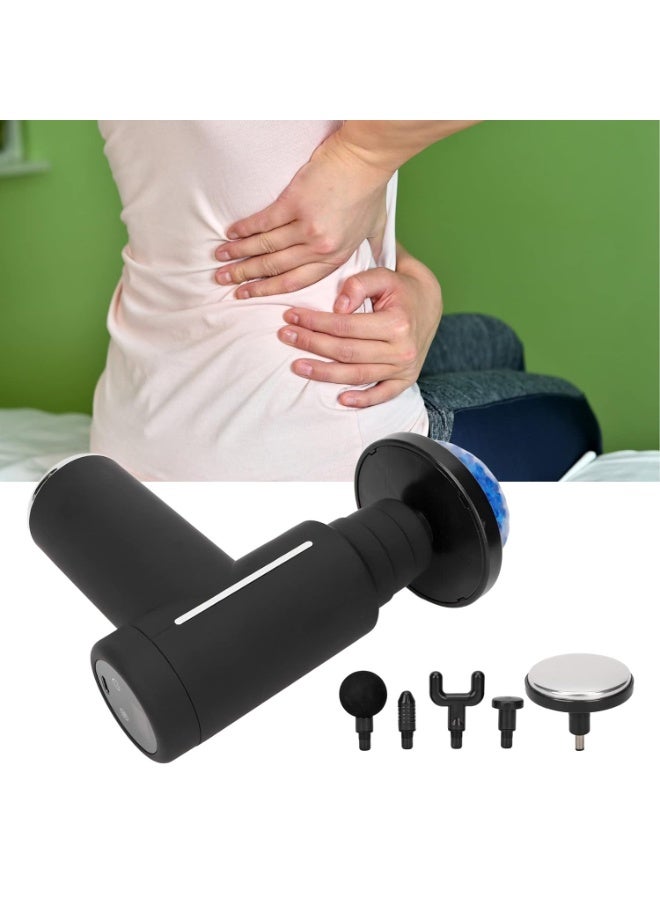 Houmt HOUMT Massage Gun with Heat – Deep Tissue Percussion Massager Gun for Athletes, Cordless Electric Handheld Muscle Massager with LCD Screen for Pain Relief & Recovery  - Image 3