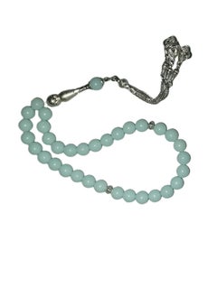 TOVELE5 Ramadan Gift/ Natural glow-in-the-dark Stone Prayer Beads/Tasbih/ 33Pcs/ Muslim/High-end gifts  - Image 1