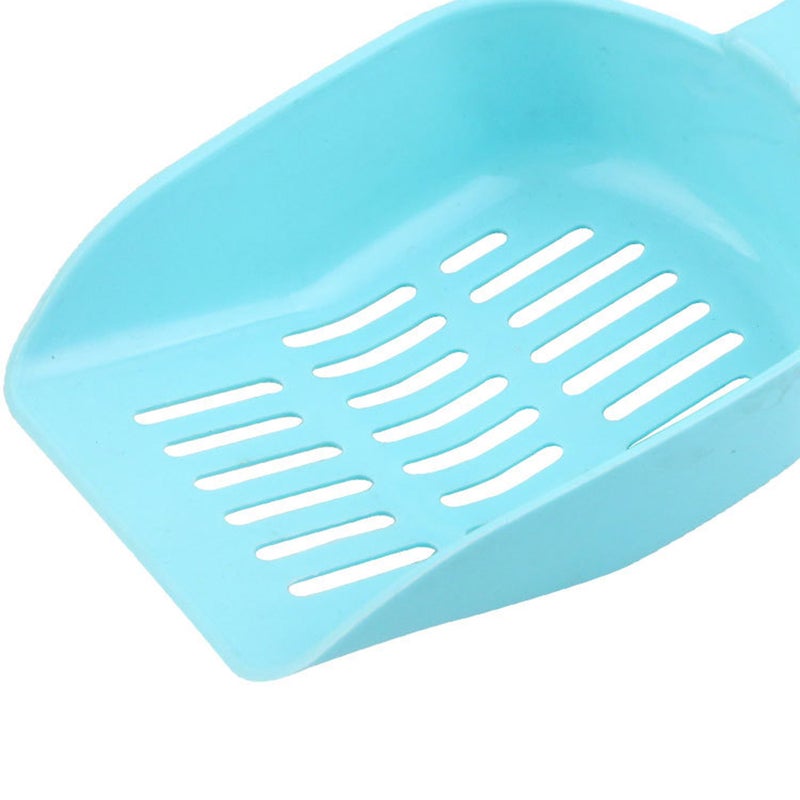 2pcs Pet Kitten Litter Sands Shovel Extra Giant Handle Small Scoop Kitten Sand Cleaning up Tool Pet Supply ( /Yellow/Orange/ Random) - Image 2