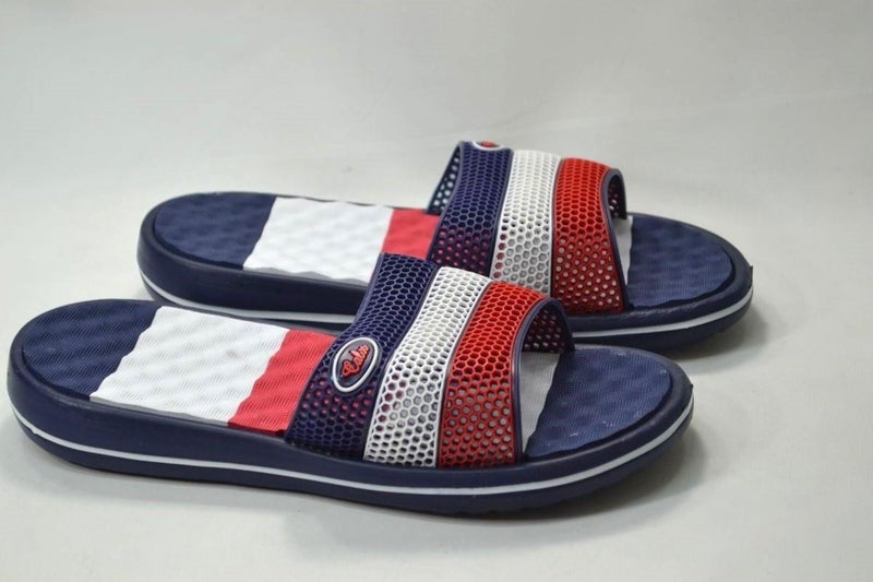 Calx Men's Non-Slip Soft Massage Sole Slippers  - Image 1