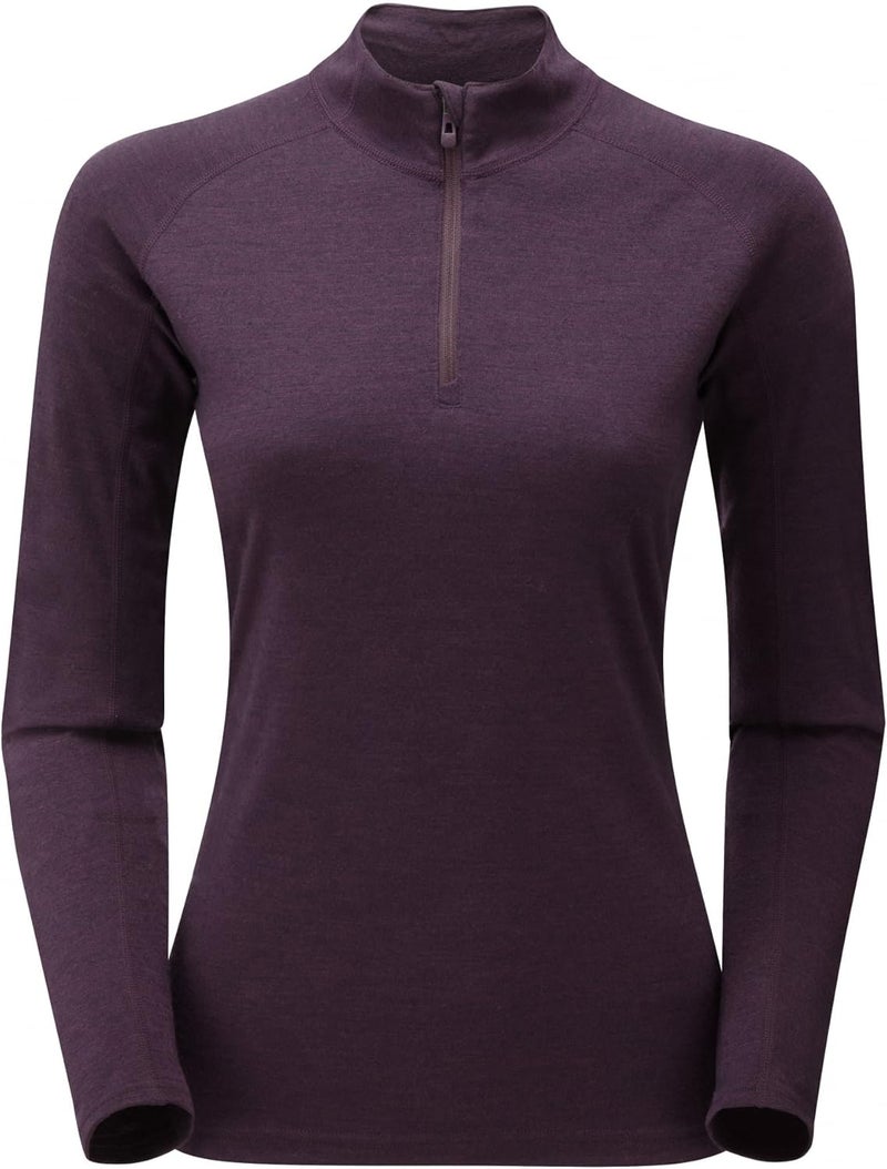 Montane Women's Primino 220 Neck Baselayer - Saskatoon Berry - Image 1