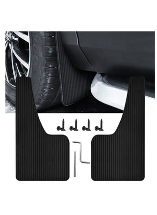 Car Mud Flaps Fender Splash Guards(2 Pack), PVC Mudguard Fender Flares with Hardware Front and Rear, Universal Sports Mud Flaps - pzsku/Z3A3633161F39B0E86E15Z/45/_/1722790989/ad66acb8-e088-4493-a334-1ad7c4cf3cf1