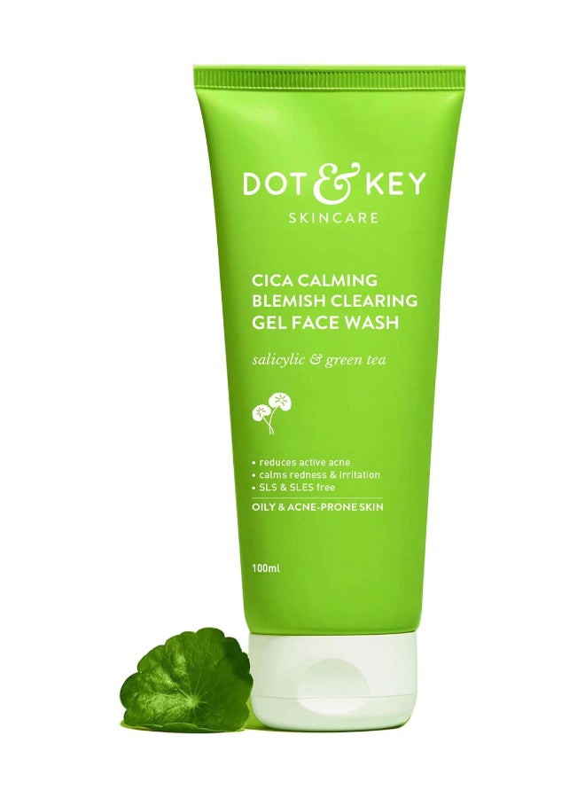 Dot & Key Cica Salicylic Face Wash With Tea Tree Oil For Oily Acne 100 Ml - Image 1