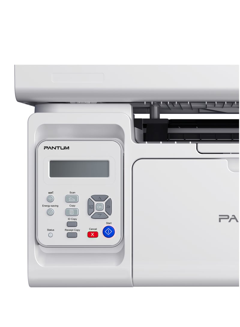 PANTUM M6559NW 3 IN 1 Monochrome Laser  Multfunction Printer, Home Office Use, Printer with Mobile Printing USB WIFI Ethernet - Image 2