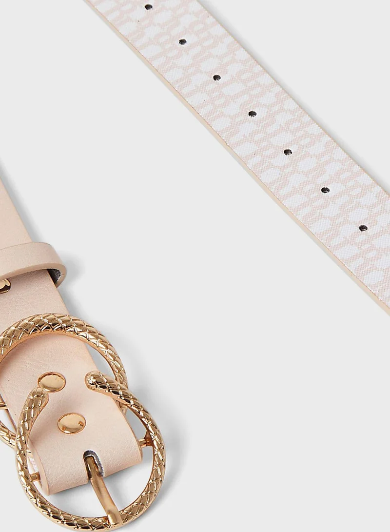 RIVER ISLAND Og Blush Horseshoe Buckle