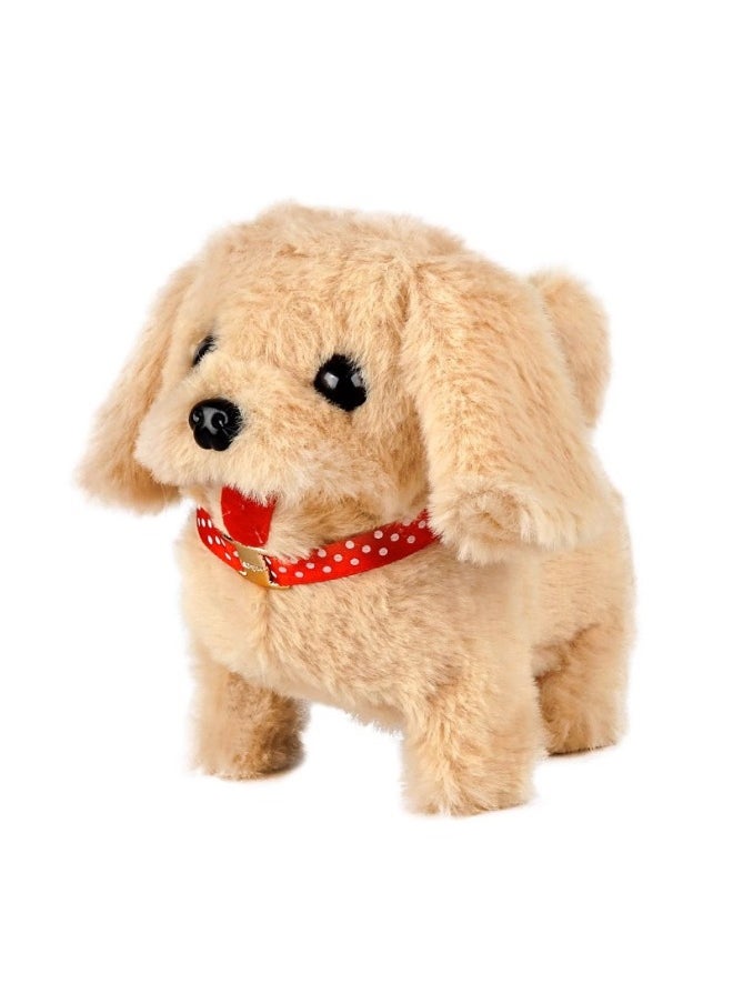 Children's Toys Dogs Can Walk And Call Babies Simulation Electric Plush Puppies Boys And Girls Gift Cute Pet-Color:Collar Golden Retriever-Specifications:Bring Your Own Battery  - Image 5
