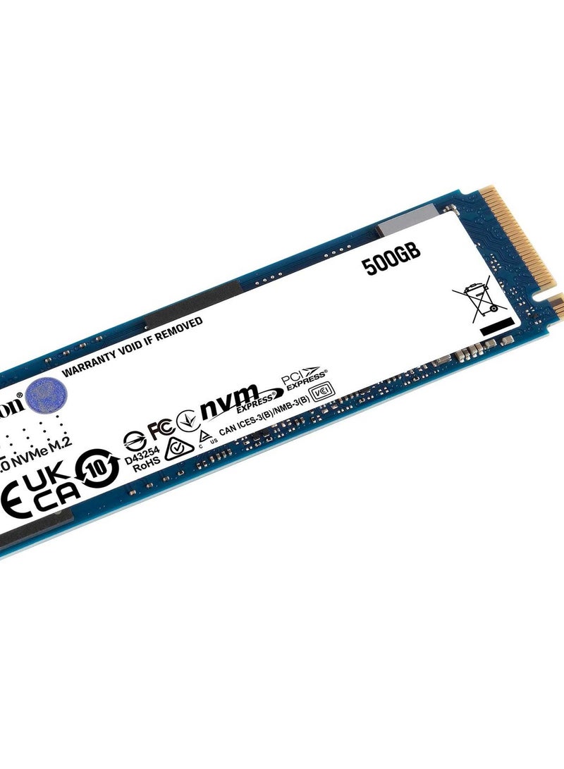 Kingston 500GB NV2 SSD NVMe M.2 Drive - Image 2