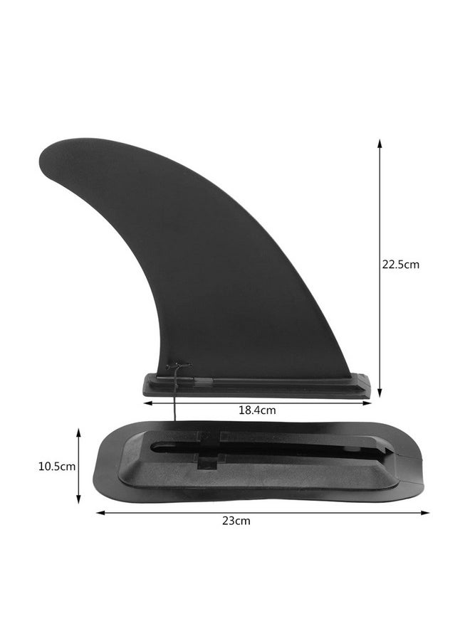 VGEBY - Paddle Board Fins Replacement, Aqua Paddle Fin Windsurfing Fin Pvc Surfboard Long Board Center Fin Pvc Fin Glue On Swimming Supplies Paddle Board Fins Replacement - Image 1