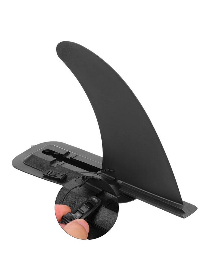VGEBY - Paddle Board Fins Replacement, Aqua Paddle Fin Windsurfing Fin Pvc Surfboard Long Board Center Fin Pvc Fin Glue On Swimming Supplies Paddle Board Fins Replacement - Image 1