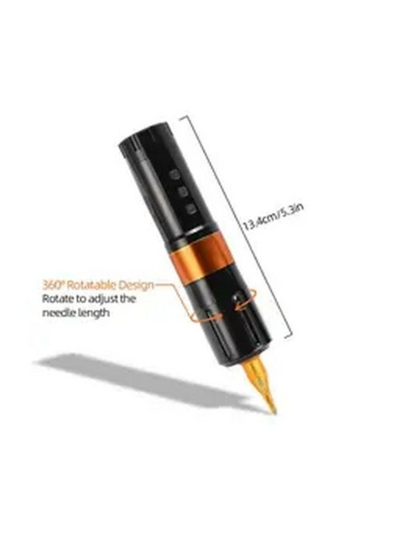 RollsTimi  Tattoo Pen Rotary Machine Black - Image 4