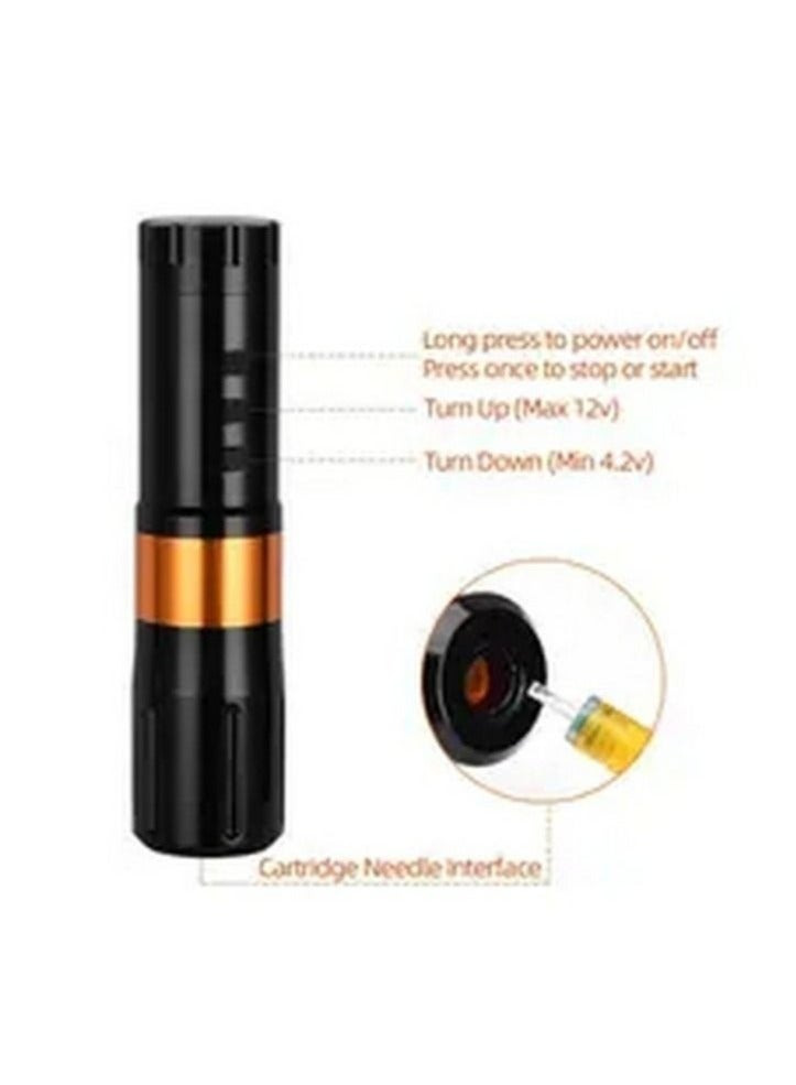 RollsTimi  Tattoo Pen Rotary Machine Black - Image 5