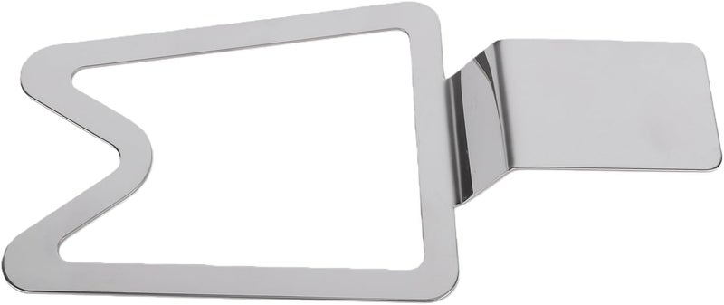 RIZGHWOY Slow Cooker Lid Storage Stand Stainless Steel Space Saving Securely Holds Curved Lids for Organized Kitchen Storage - Image 1