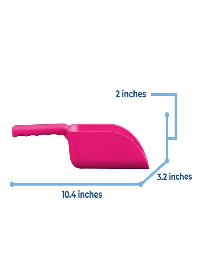 Remco Vikan Remco 63001 Color-Coded Plastic Hand Scoop - BPA-Free Food-Safe Kitchen Utensils, Restaurant and Food Service Supplies, 16 oz, Pink - Image 2