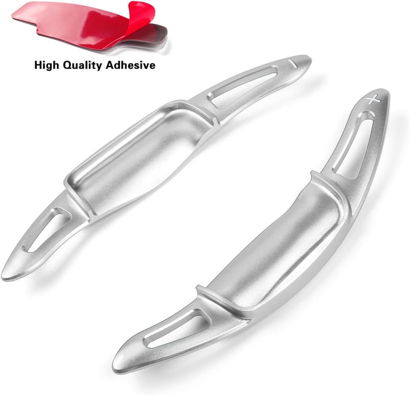 CKE Paddle Shifter Extension Cover Trims for Toyota Camry, Corolla, RAV4, Avalon - Silver - Image 5