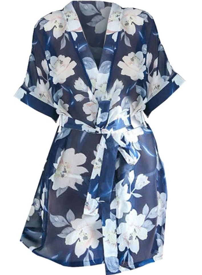 MARGOUN Kimono Outfit Lingerie Cosplay Japanse Uniform Chiffon /M20 - Image 3