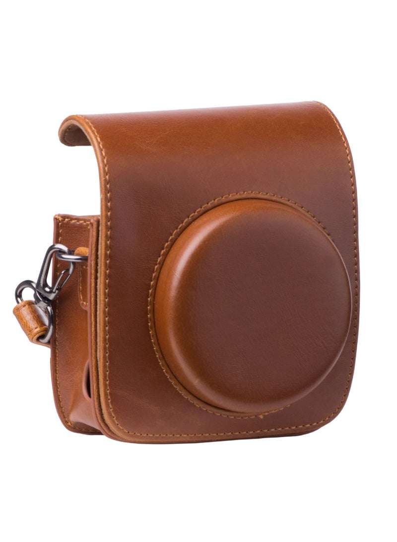 Case for Fujifilm Instax Mini 90 Camera PU Leather Instant Camera Cover with Adjustable Strap Designed Cover for Fujifilm Instax Mini 90 Instant Camera Bag  - Image 1