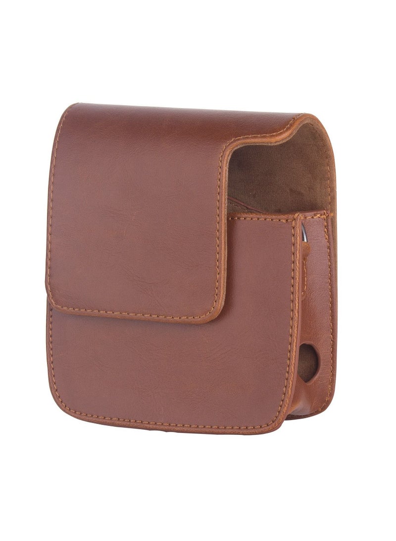 Case for Fujifilm Instax Mini 90 Camera PU Leather Instant Camera Cover with Adjustable Strap Designed Cover for Fujifilm Instax Mini 90 Instant Camera Bag  - Image 3