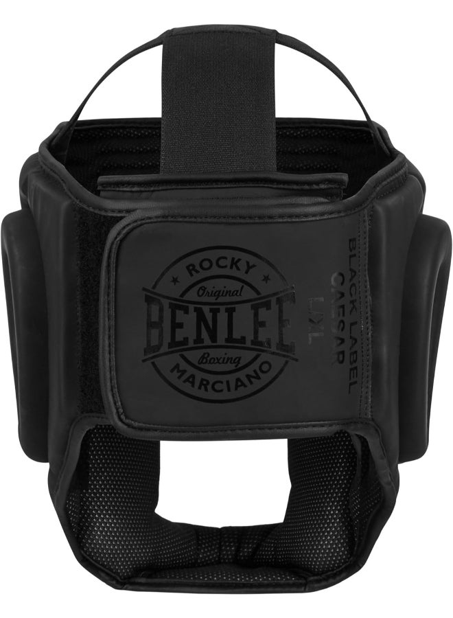 Benlee Artifical Leather Head Guard Black Label Ceaser 199197/1000 L/Xl @Fs - Image 3