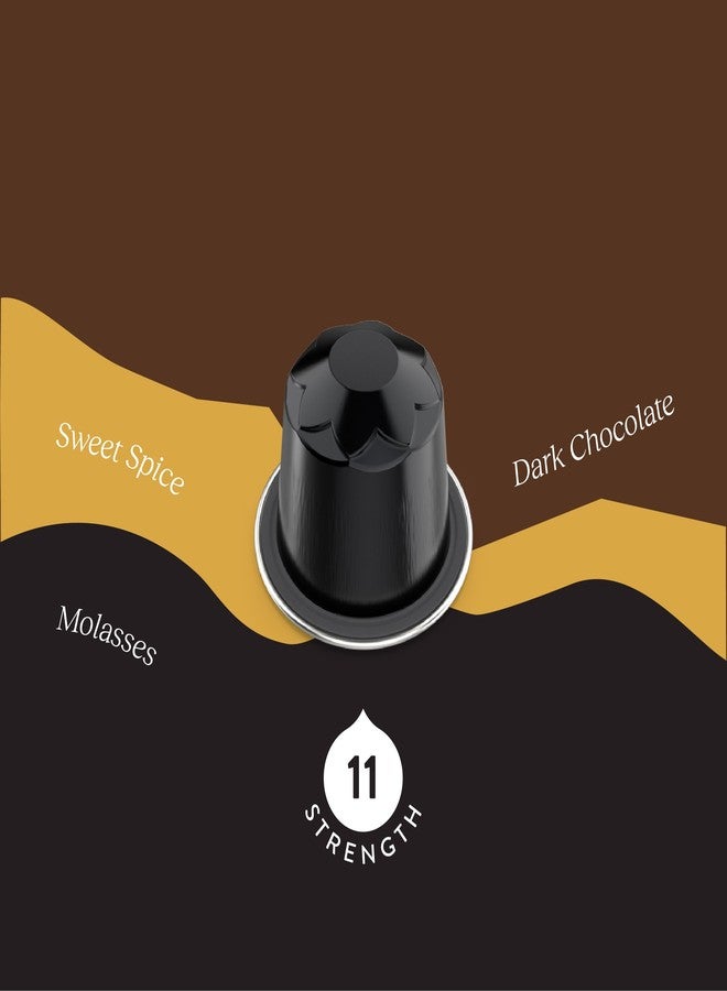 Cru Kafe Ristretto USDA Organic Espresso Coffee Capsules (10 Pods) Fairtrade Coffee Pods Compatible with Nespresso Original Line and Pixie Machines - Image 2