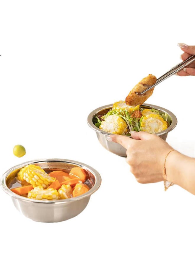 GRASEY Guangyi Stainless Steel Soup Pot, Set Of Two, 16Cm, Thickened, Widened, And Deepened, Compatible With Induction Cooker, Gy7676 - Image 1