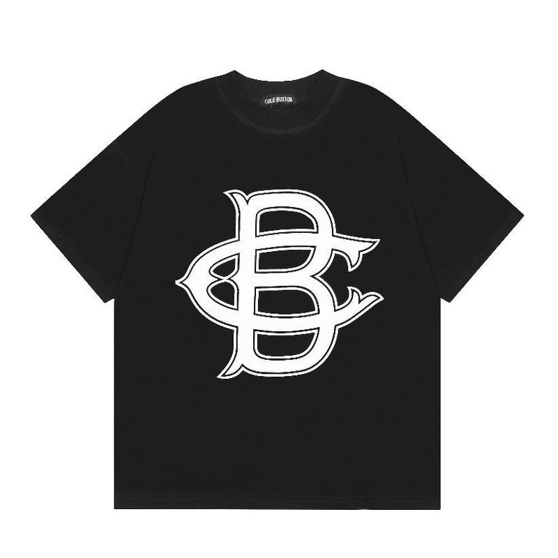 Niche Trendy Brand Cb Normcore London Limited Letter Slogan Male And Female Couple Campus Loose Summer Short-Sleeved T-Shirt - Image 5