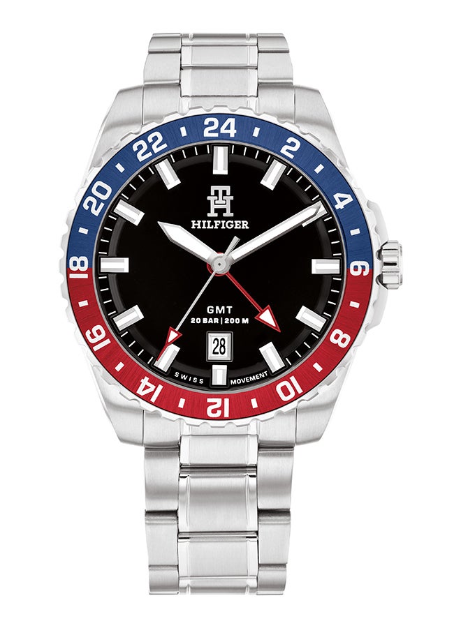 TOMMY HILFIGER Men's Analog Round Shape Stainless Steel Wrist Watch 1792131 - 41.5 Mm - Image 1