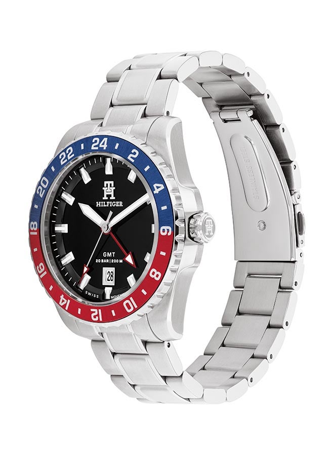 TOMMY HILFIGER Men's Analog Round Shape Stainless Steel Wrist Watch 1792131 - 41.5 Mm - Image 2