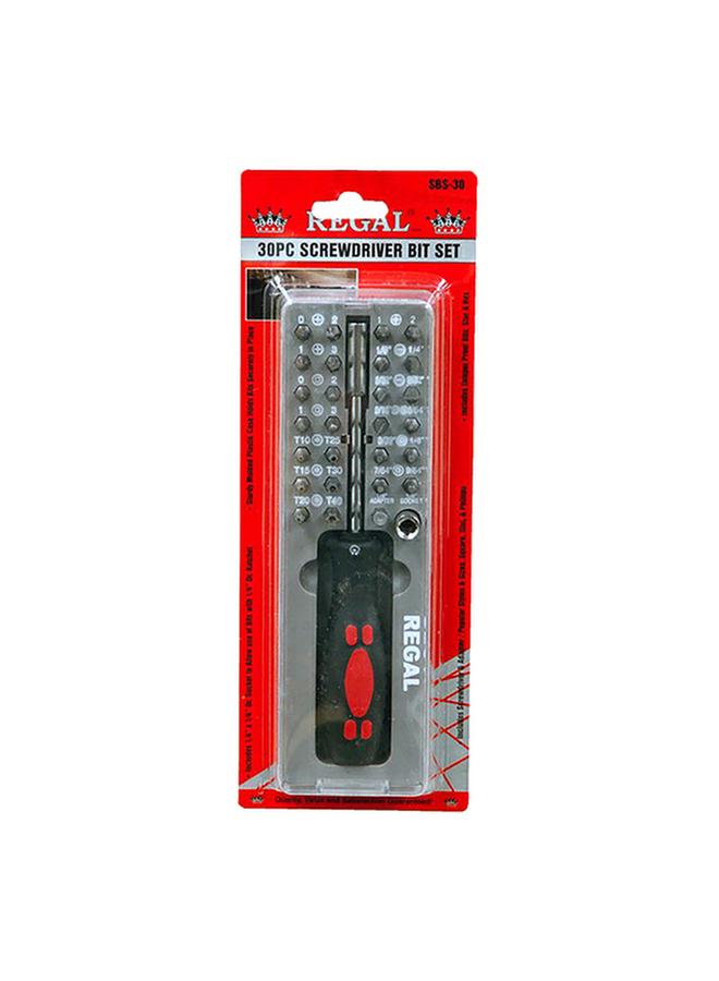 Regal Tools 30-Piece Screwdriver Bit Set 