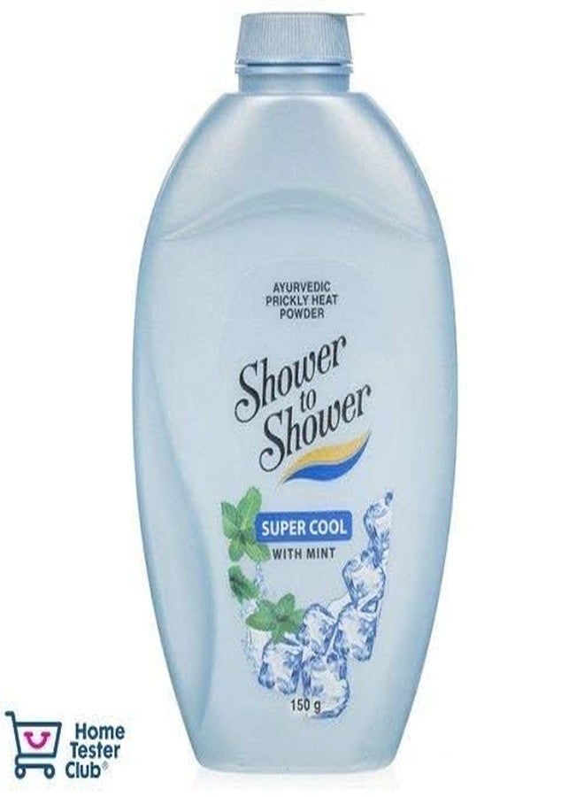 Shower To Shower Prickly Heat Powder, Mint,Pack of 150g - Image 4