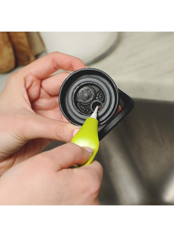 Full Circle Green Little Sipper Bottle and Straw Detail Cleaning Brush Set, One Size - Image 4