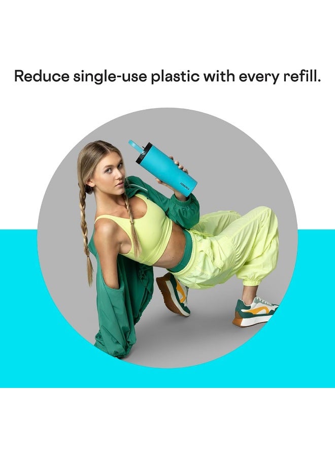 Corkcicle Go Cup XL Insulated Tumbler with Lid and Straw - Image 5