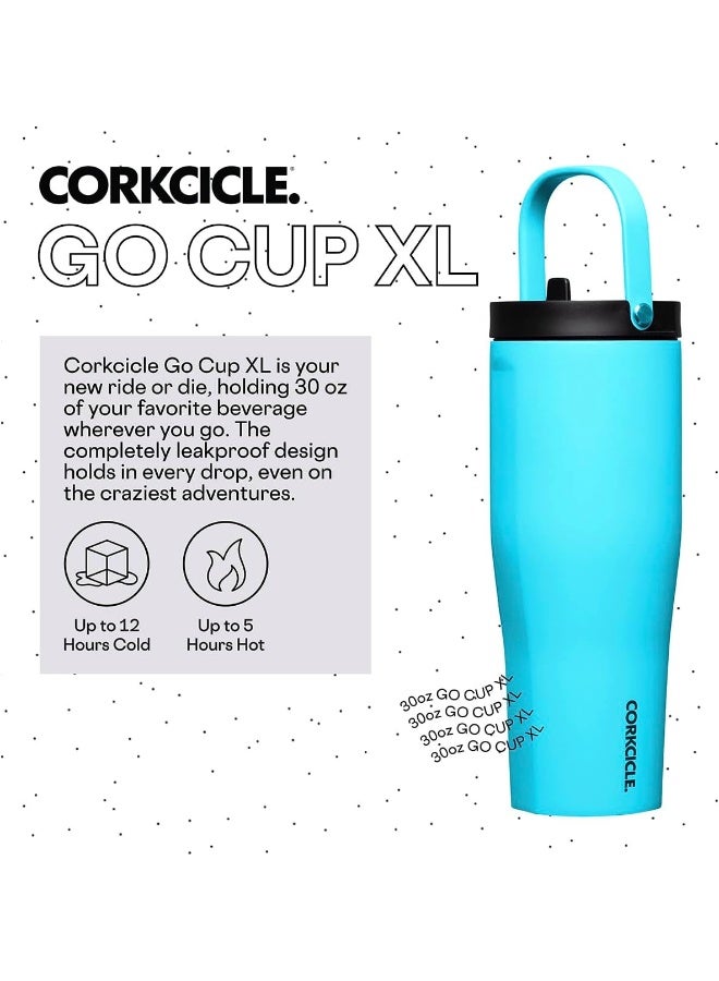Corkcicle Go Cup XL Insulated Tumbler with Lid and Straw - Image 2
