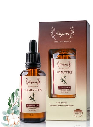 Eucalyptus Essential Oil For Cold and Cough, Hair Growth, and Steam Distilled, 100% Pure & Natural 50 ml - pzsku/Z3A37A5169E68F35DE648Z/45/_/1679103010/e28af679-c8e6-4e88-81b5-e4260536340d