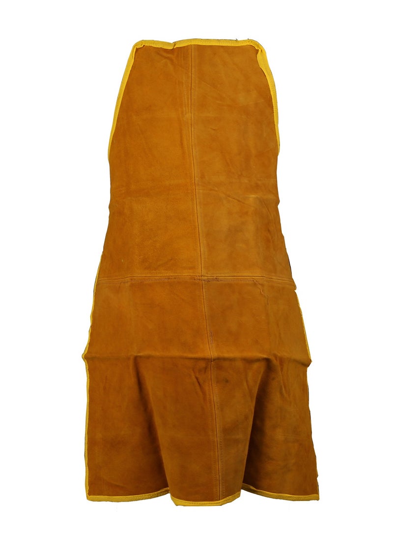 KSEIBI Leather Welding Apron, Heat & Flame Resistant Apron Size 60X90cm, Adjustable M to XXXL, Protective Clothing or Safety Apparel for Blacksmith,Woodwork, Home Improvement, Heavy Duty Work for Men & Women  - Image 1