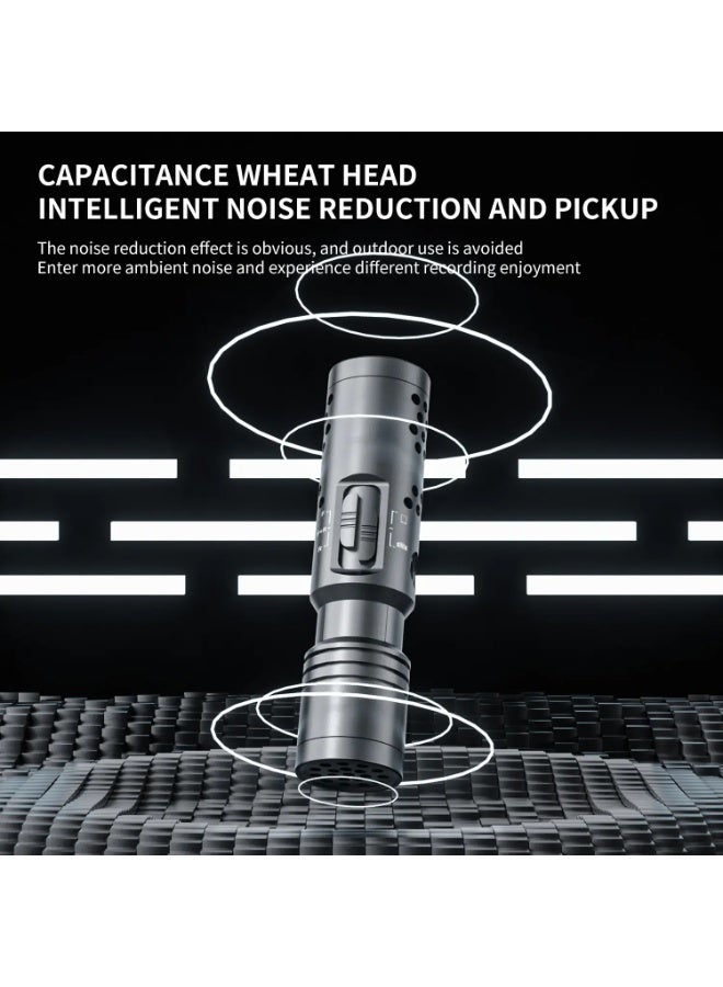 أب ميكروفون UP سلكي بليكستون UP20  لكاميرا SLR الاتجاهية تقليل الضوضاء التصوير في الهواء الطلق تسجيل الفيديو البث المباشر التدوين بالفيديو مقابلة على YouTube ميكروفون سلكي ميكروفون لافاليير مقبس 3.5 مم، USB من النوع C أجهزة Samsung Android iPad اللوحية - Image 3