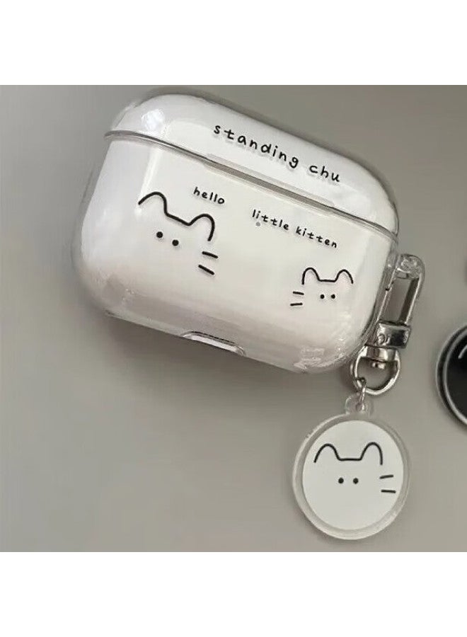 Beiyipin, Suitable For Apple Protective Case, Cute Cartoon Soft Shell Airpods 4 Earphone Case, Shockproof Pods 4 Anti-scratch Silicone Full Coverage - Image 1