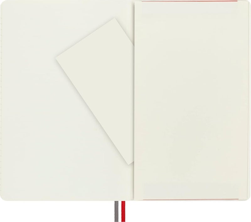 Moleskine (Author) Format: Hardcover Moleskine Classic Expanded Notebook, Soft Cover, Large (5" x 8.25") Ruled/Lined, Red, 400 Pages (8053853606211) - Image 3