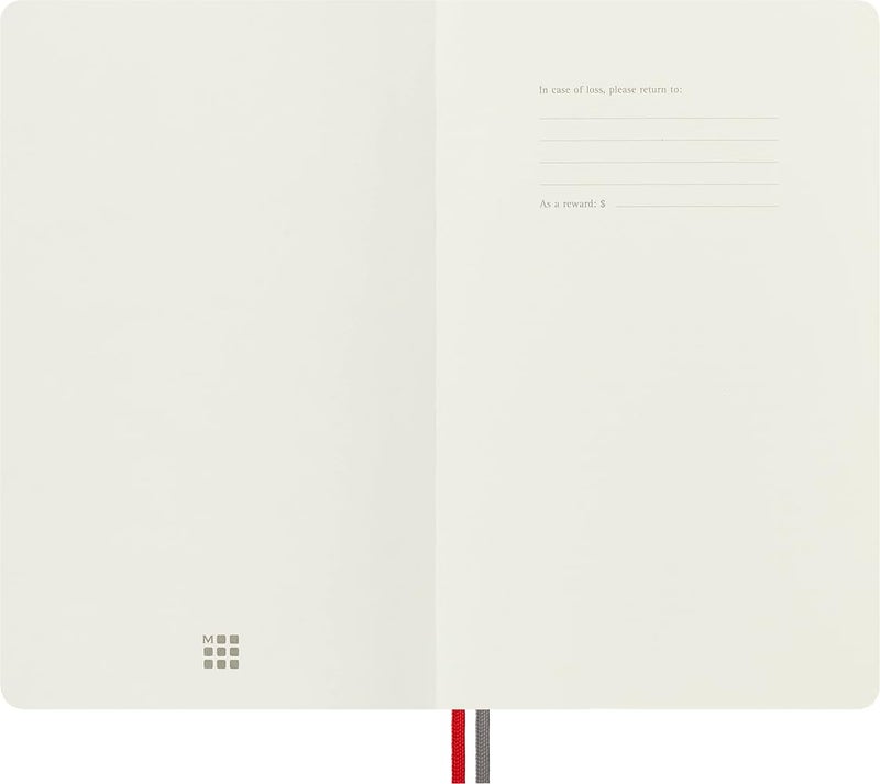 Moleskine (Author) Format: Hardcover Moleskine Classic Expanded Notebook, Soft Cover, Large (5" x 8.25") Ruled/Lined, Red, 400 Pages (8053853606211) - Image 1
