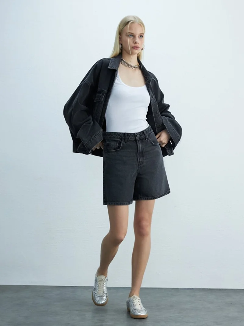 Women's Celia L Oversized Jean Jacket