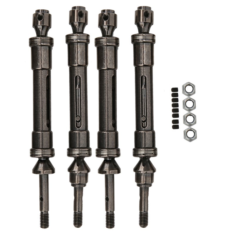 For Traxxas 1/10 Slash 4x4 SLA017 SLA018 Metal Front and Rear Drive Transmission Shaft - Image 2