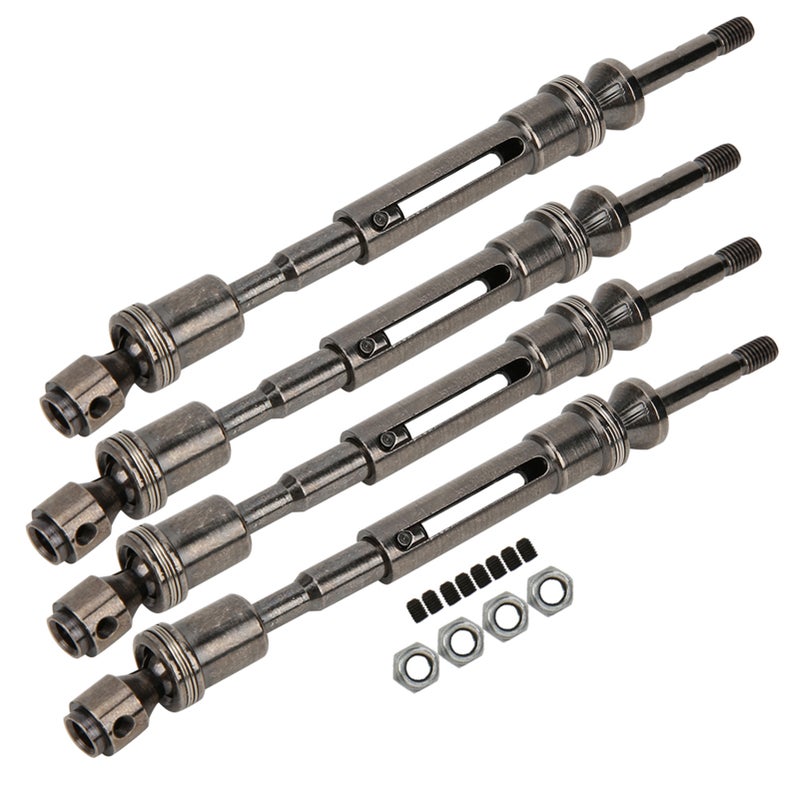 For Traxxas 1/10 Slash 4x4 SLA017 SLA018 Metal Front and Rear Drive Transmission Shaft - Image 5