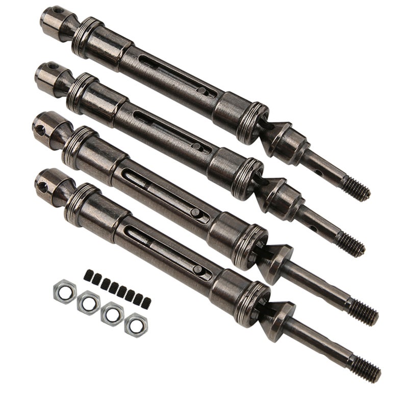 For Traxxas 1/10 Slash 4x4 SLA017 SLA018 Metal Front and Rear Drive Transmission Shaft - Image 3
