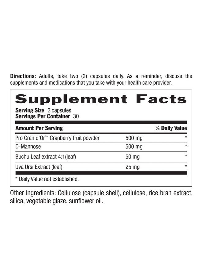 Country Life Women's Urinary Tract Care 60 VegCap - Image 2