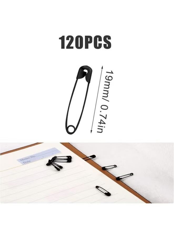 Generic - 120PCS Safety Pins, Safety Pins Assorted, Assorted Safety Pins, Safety Pin, Small Safety Pins, Safety Pins Bulk, Large Safety Pins, Safety Pins for Clothes … - Image 1