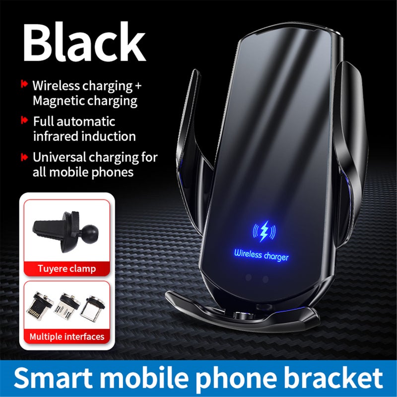 Q3 Car mounted magnetic mobile wireless charger, 15W car electric wireless charger holder, car vent holder, suitable for fast charging of most smartphones, General Motors parts - Image 3